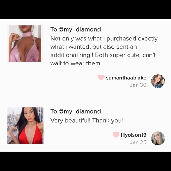 Crystal Rhinestone Body Chain Bralette - Picture 6 of 7